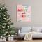 Stupell Industries Merry & Bright Pastel Phrase Canvas Wall Art